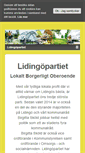 Mobile Screenshot of lidingopartiet.se